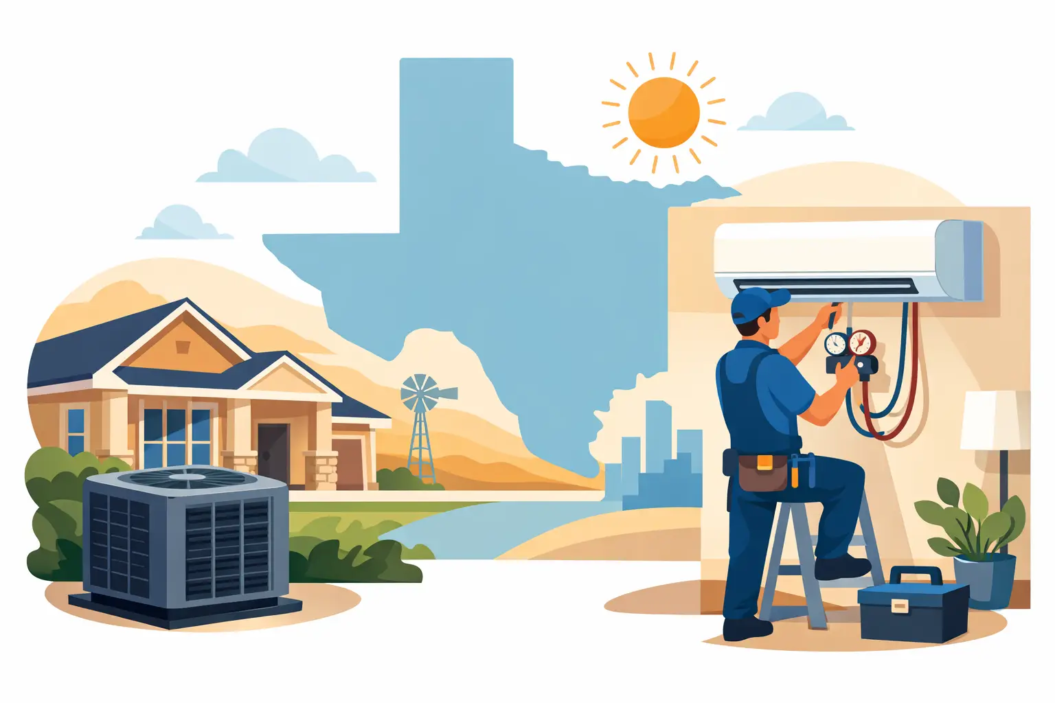 Air Conditioner and Service for Texas Homes