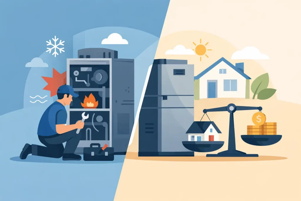 Furnace Repair vs Replacement: What Pays Off?