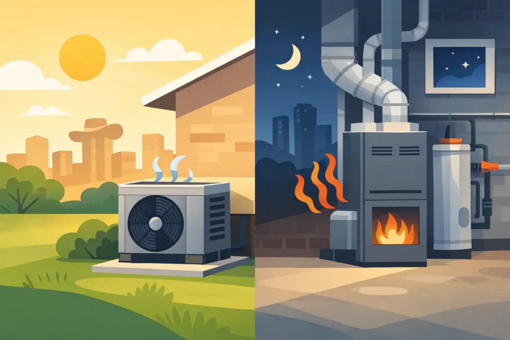 Heat Pump Versus Furnace: What Fits Fort Worth?