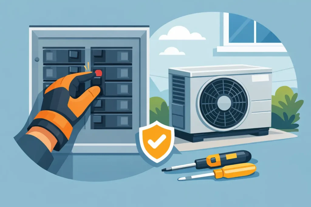 How to Reset a Tripped AC Breaker Safely at Home