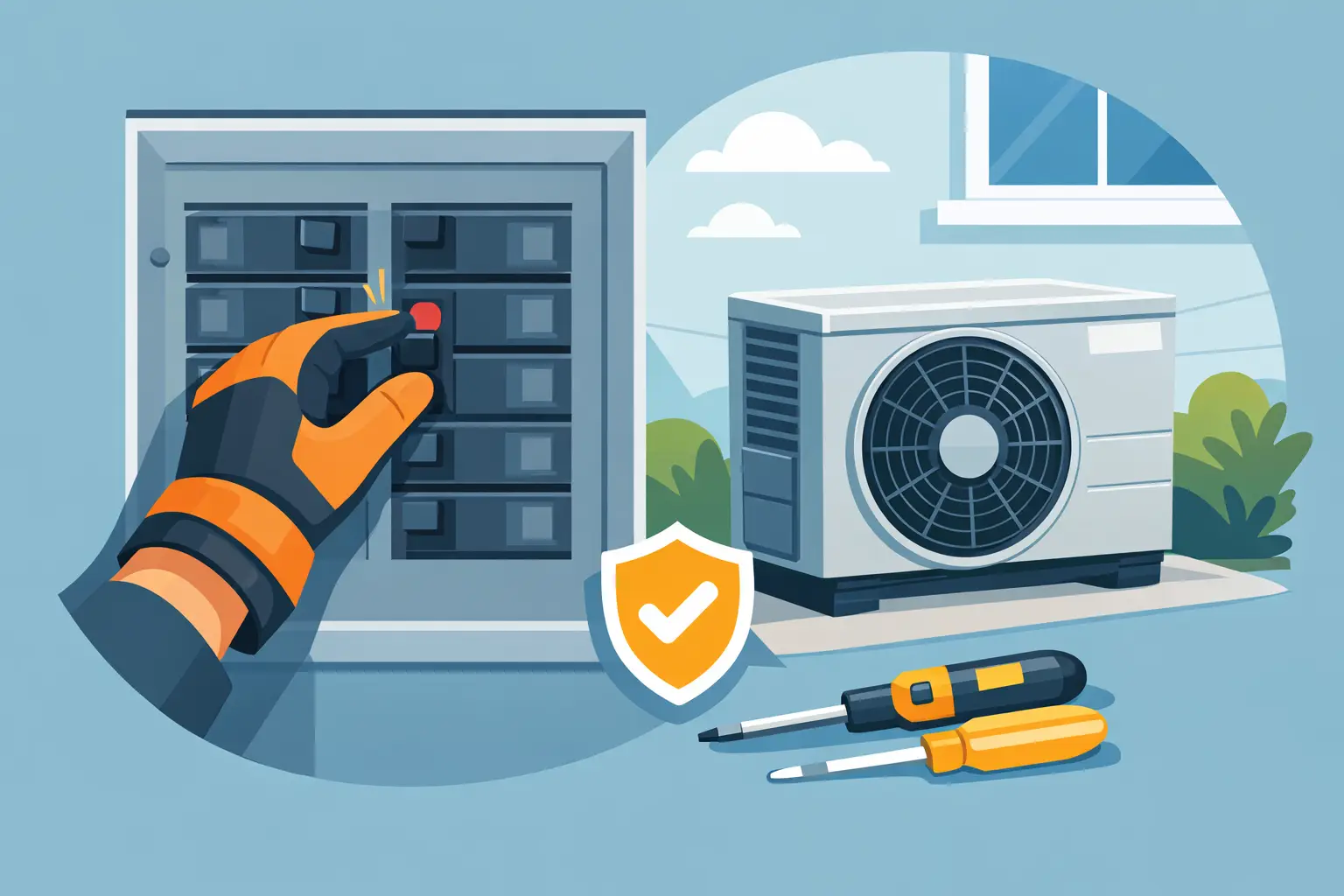 How to Reset a Tripped AC Breaker Safely at Home