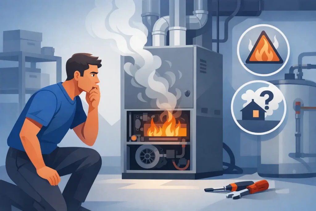 Why Does Furnace Smell Burning? What to Do